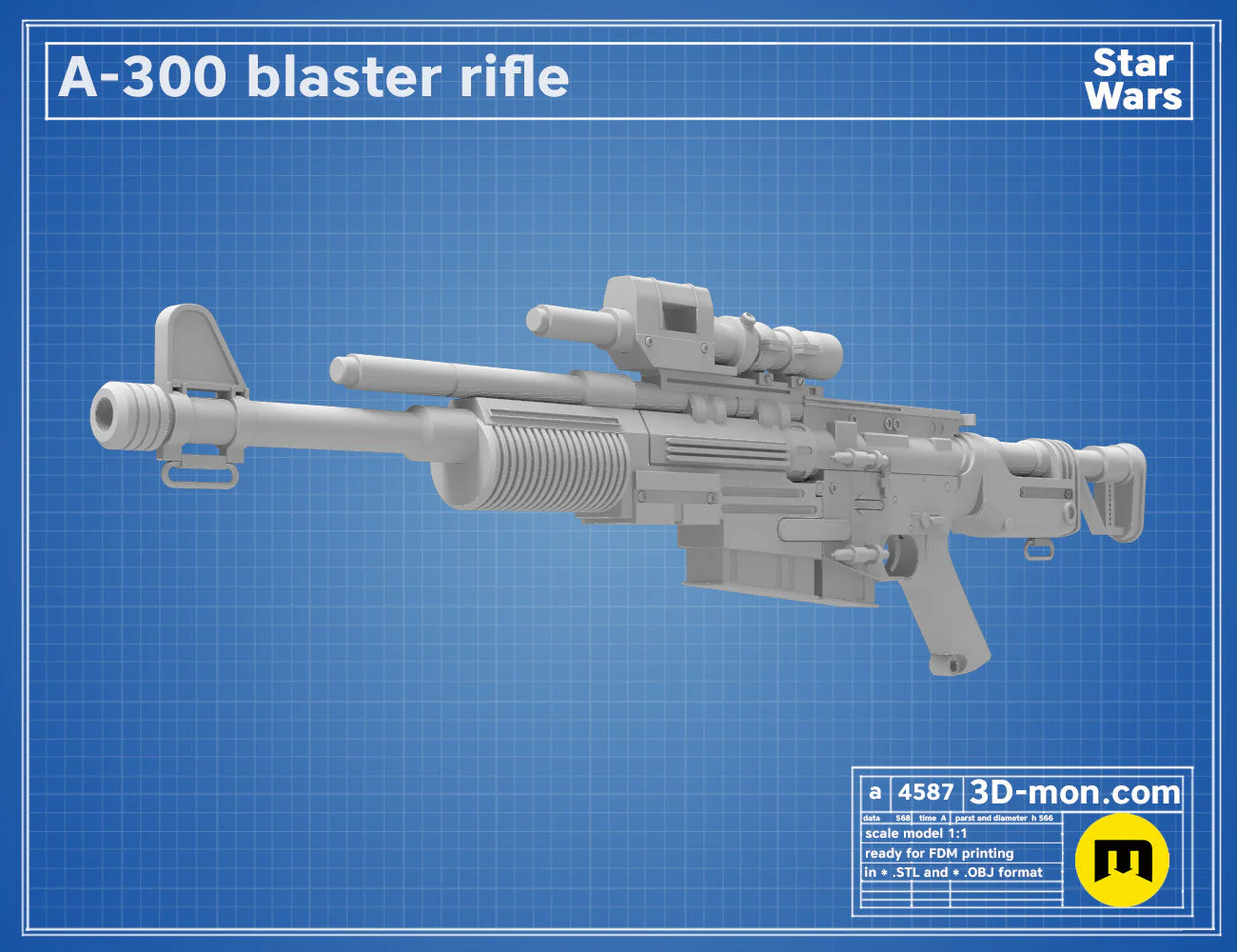 A-300 Blaster Rifle