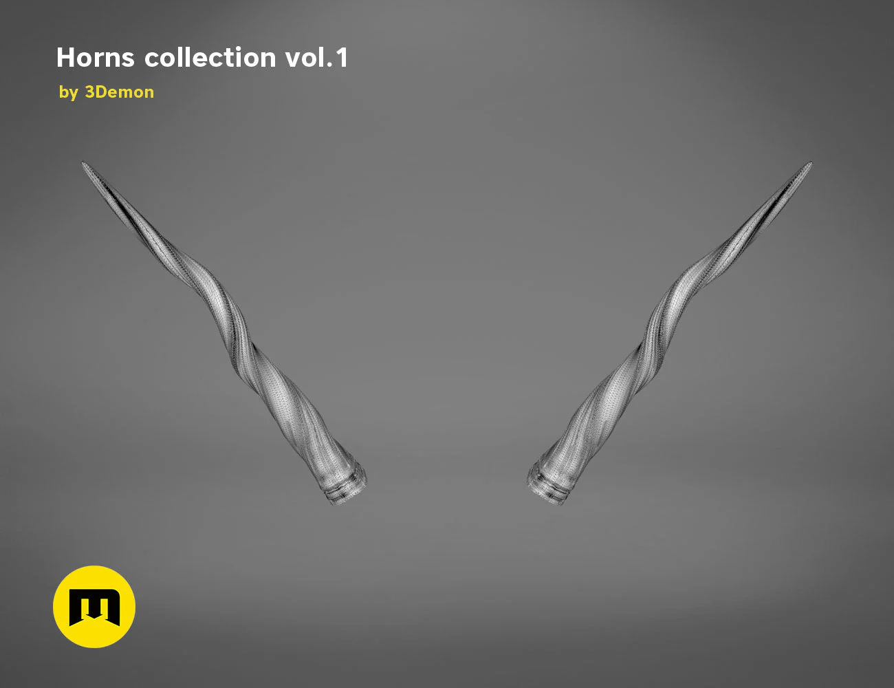 Antelope twisted horns - Image 23