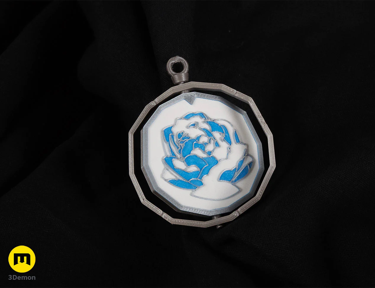 Arcane Blue Rose - Powder and Ekko Pendant - Image 3