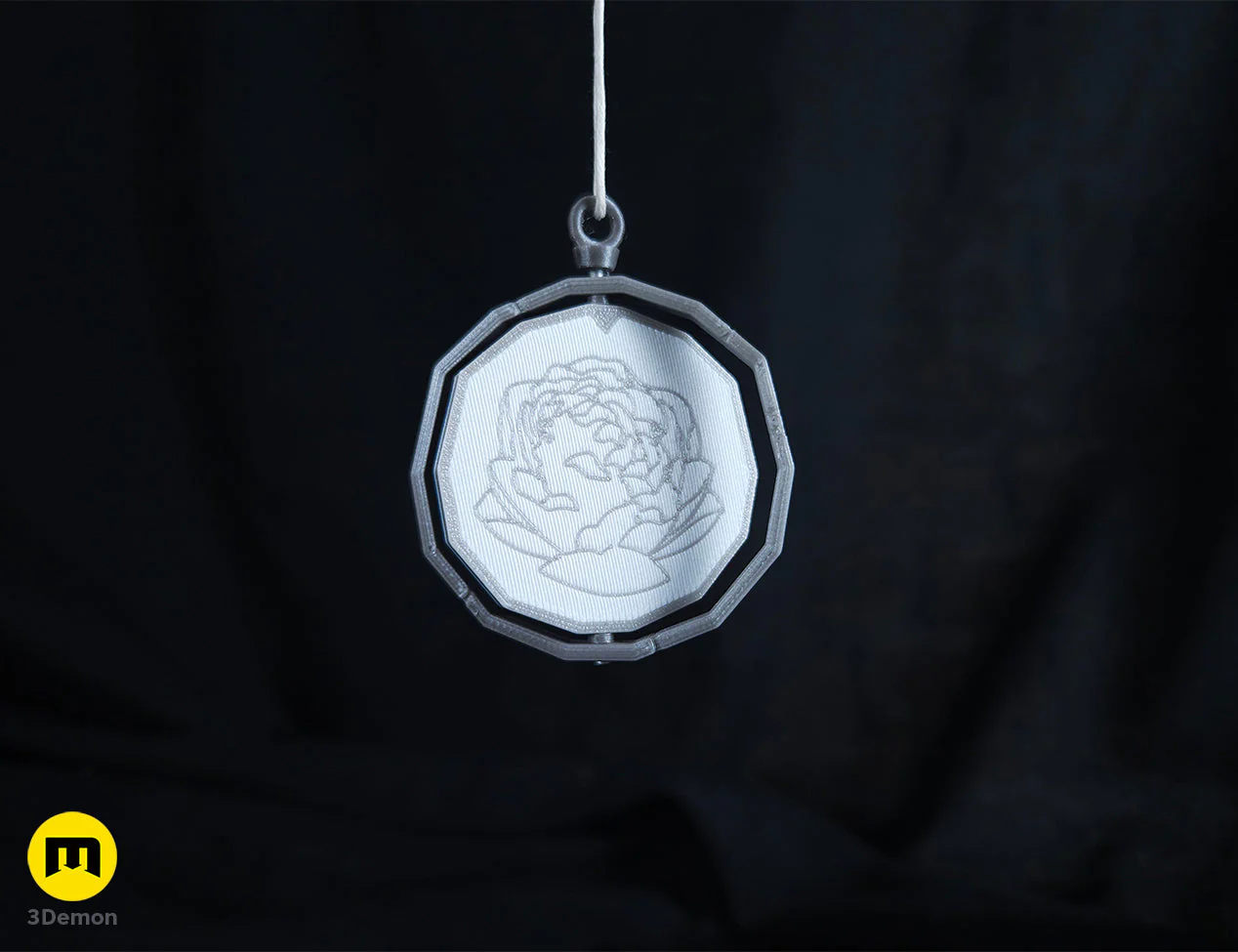 Arcane Blue Rose - Powder and Ekko Pendant - Image 4
