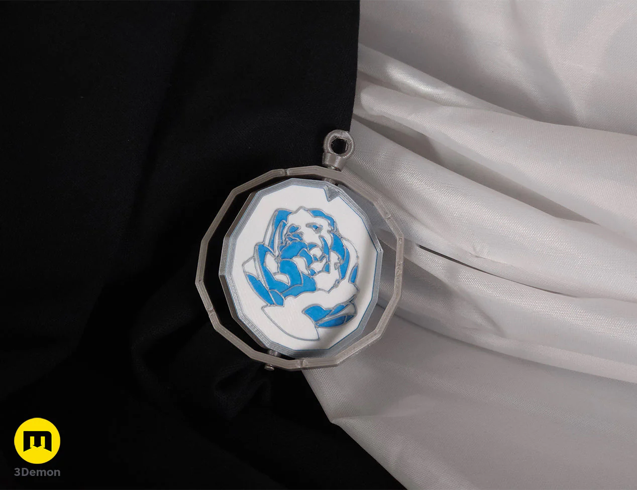Arcane Blue Rose - Powder and Ekko Pendant - Image 5