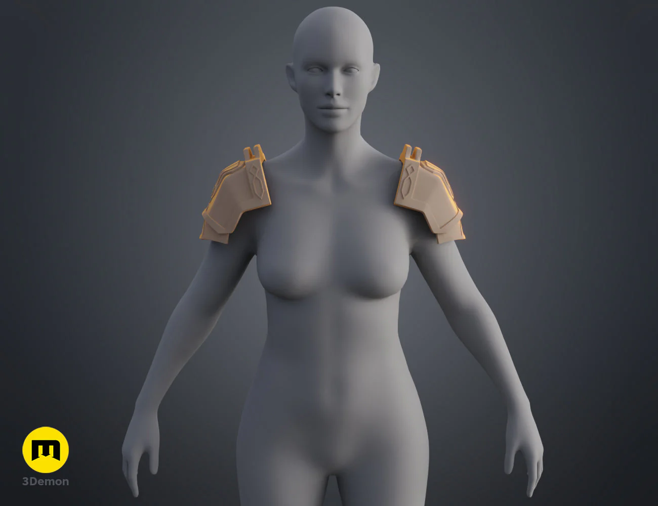 Arcane Enforcer Vi Shoulder Armor - Image 10