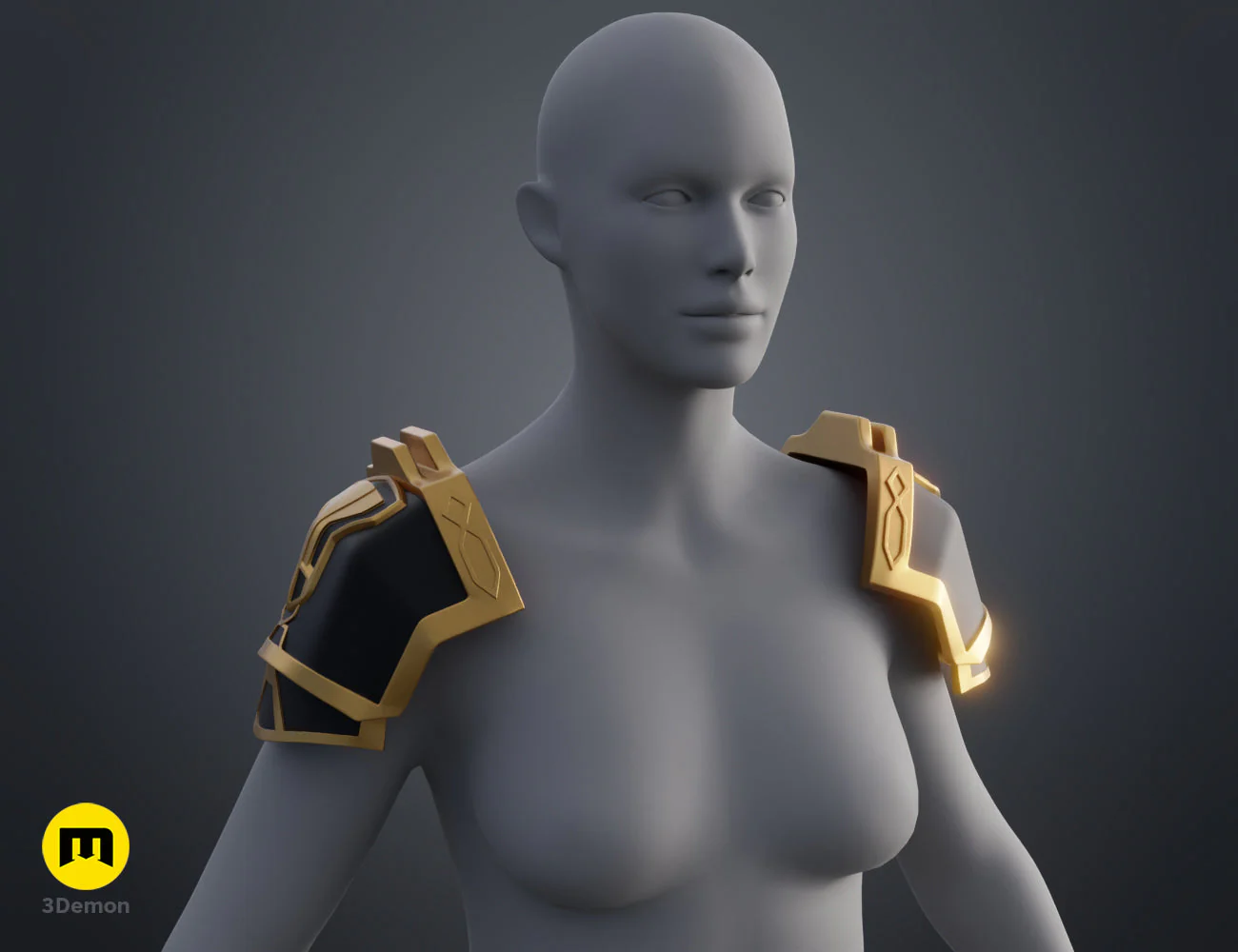 Arcane Enforcer Vi Shoulder Armor - Image 3