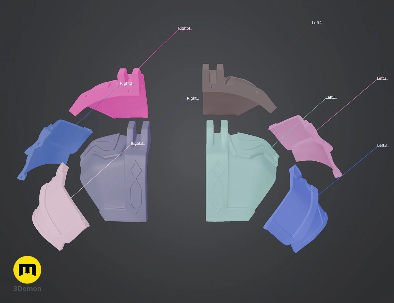 Arcane Enforcer Vi Shoulder Armor - Image 7