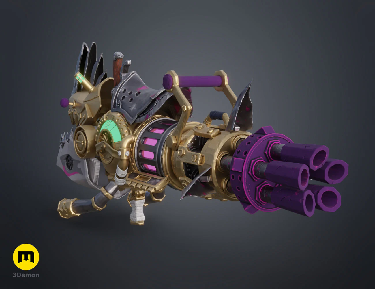 Arcane - Jinx Rhino Gun - Image 5