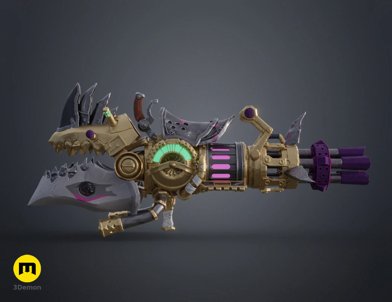 Arcane - Jinx Rhino Gun - Image 9