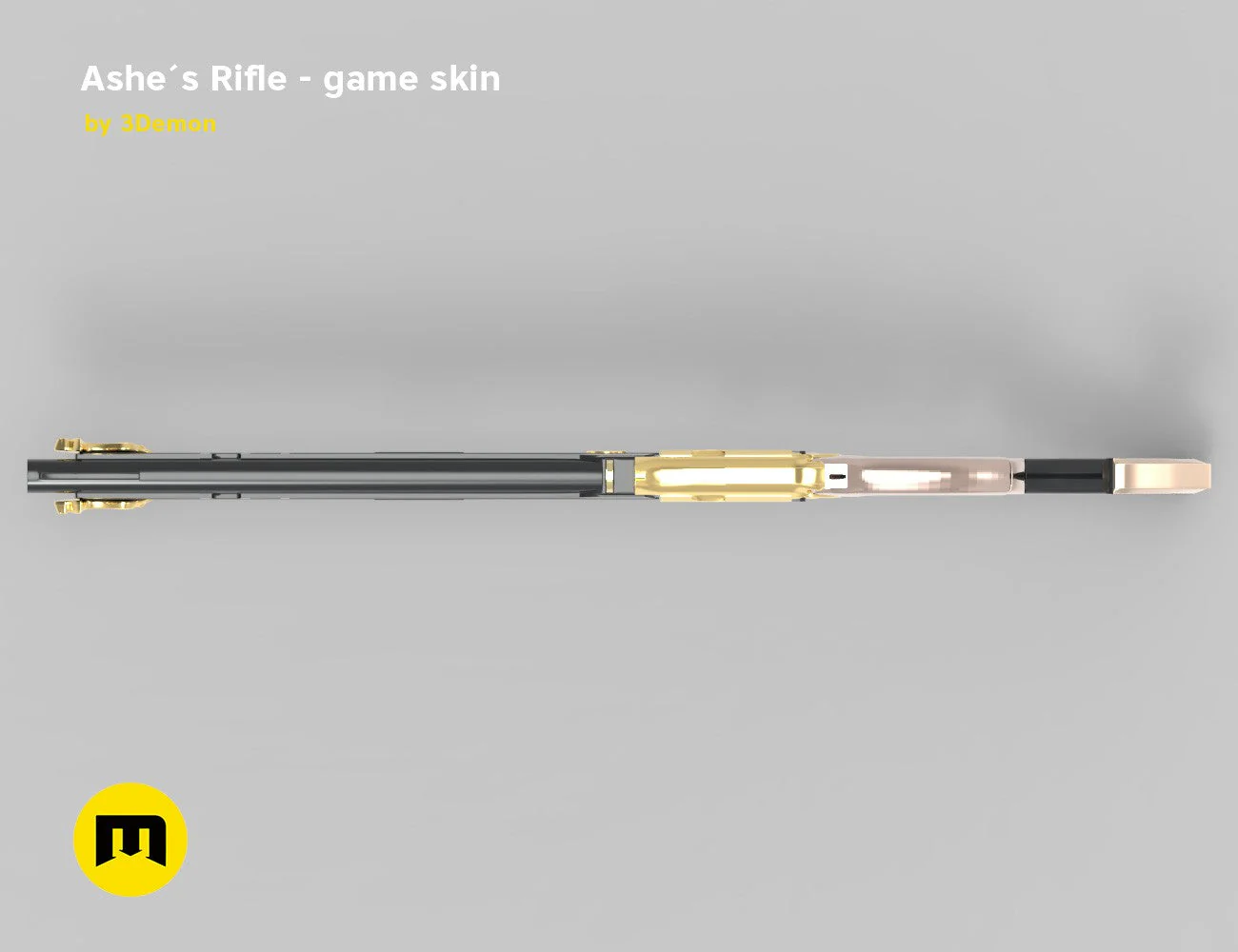Ashe Rifle Overwatch - In-game version - Image 10