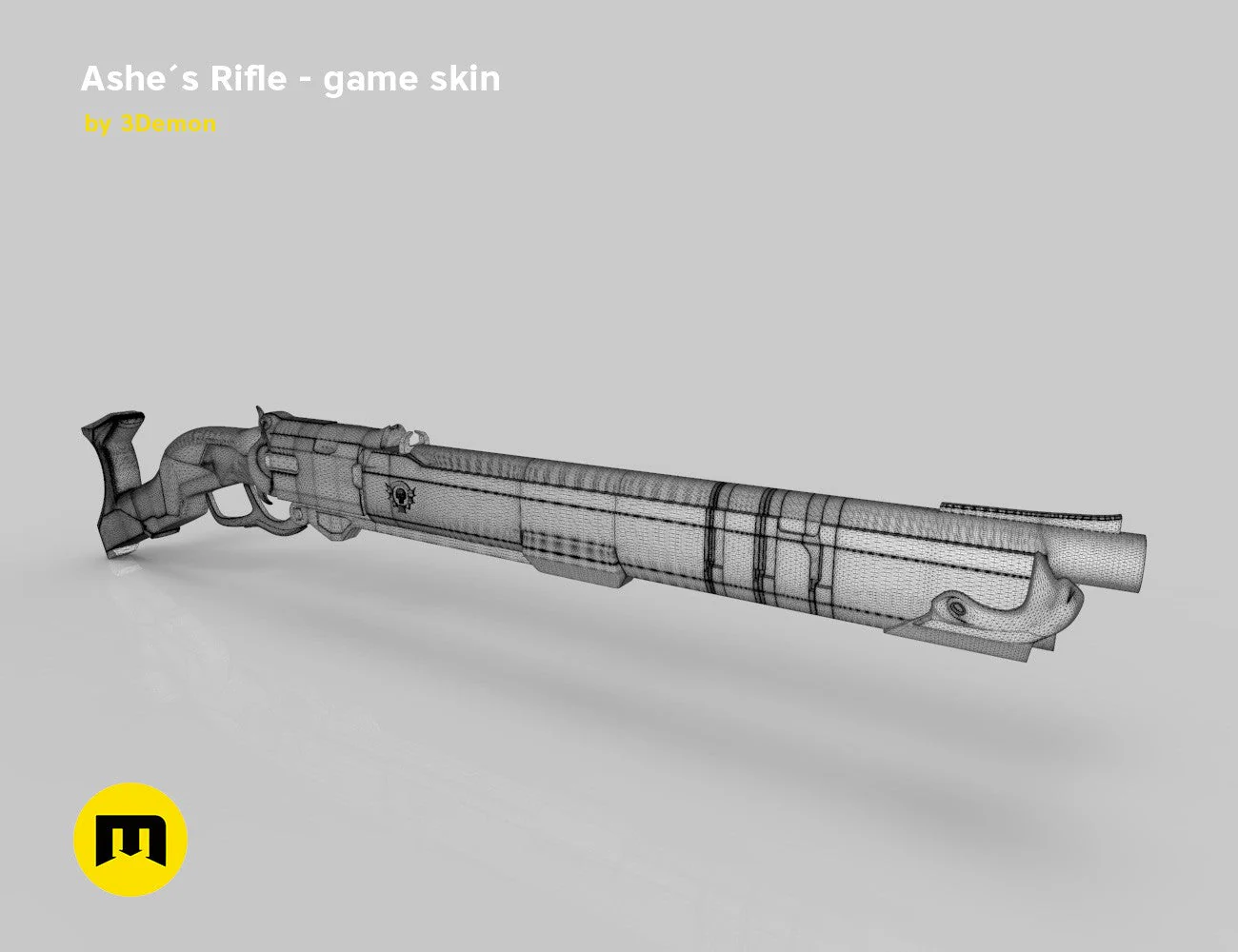 Ashe Rifle Overwatch - In-game version - Image 11