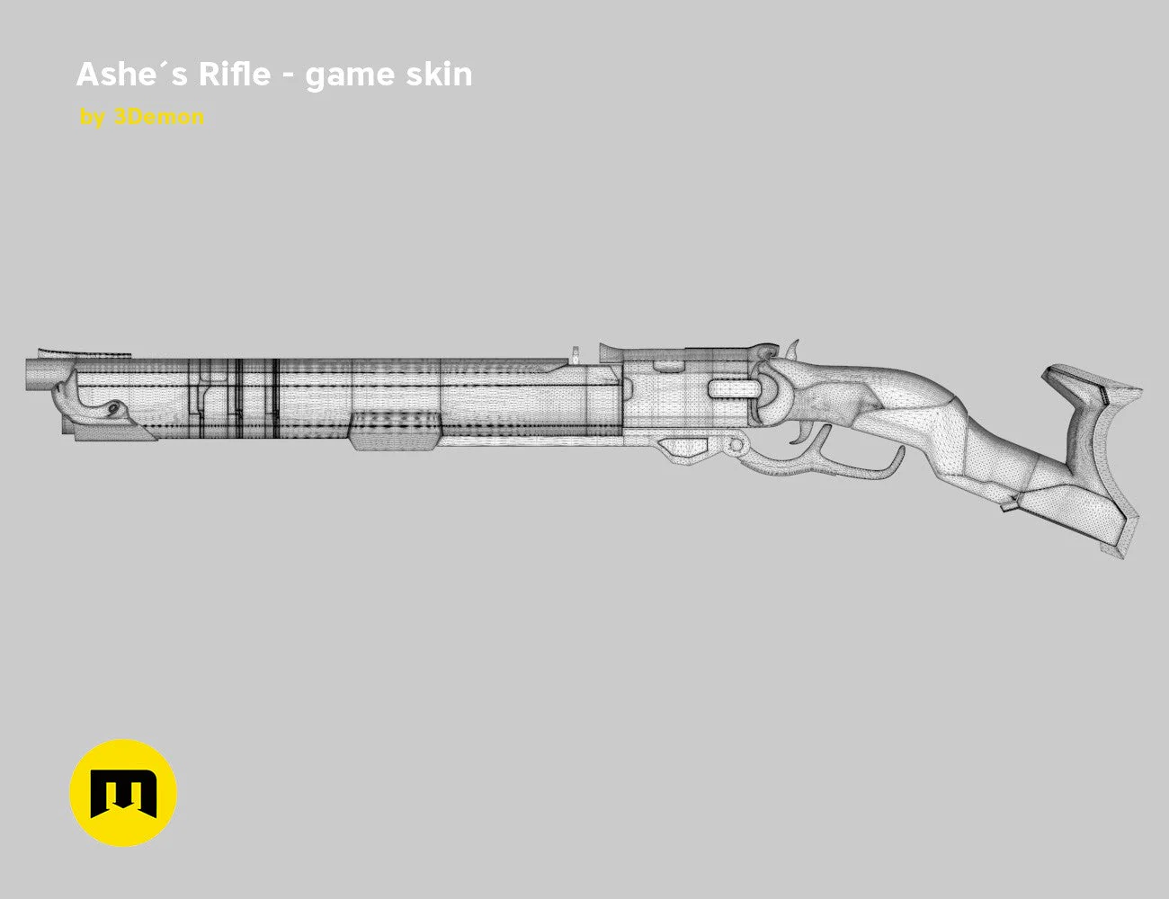 Ashe Rifle Overwatch - In-game version - Image 14