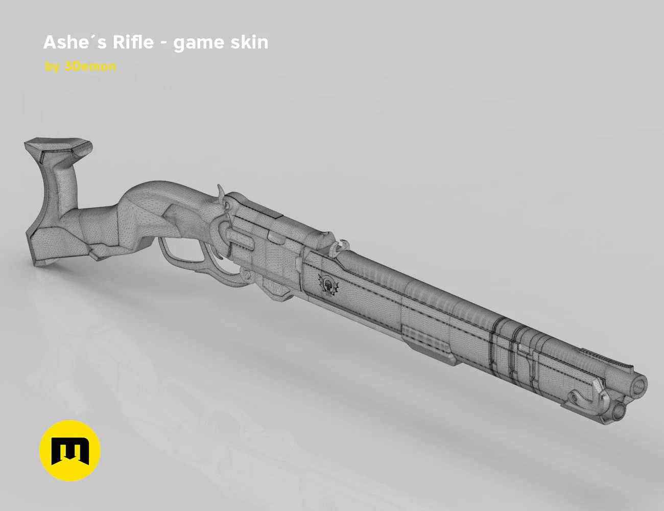 Ashe Rifle Overwatch - In-game version - Image 16