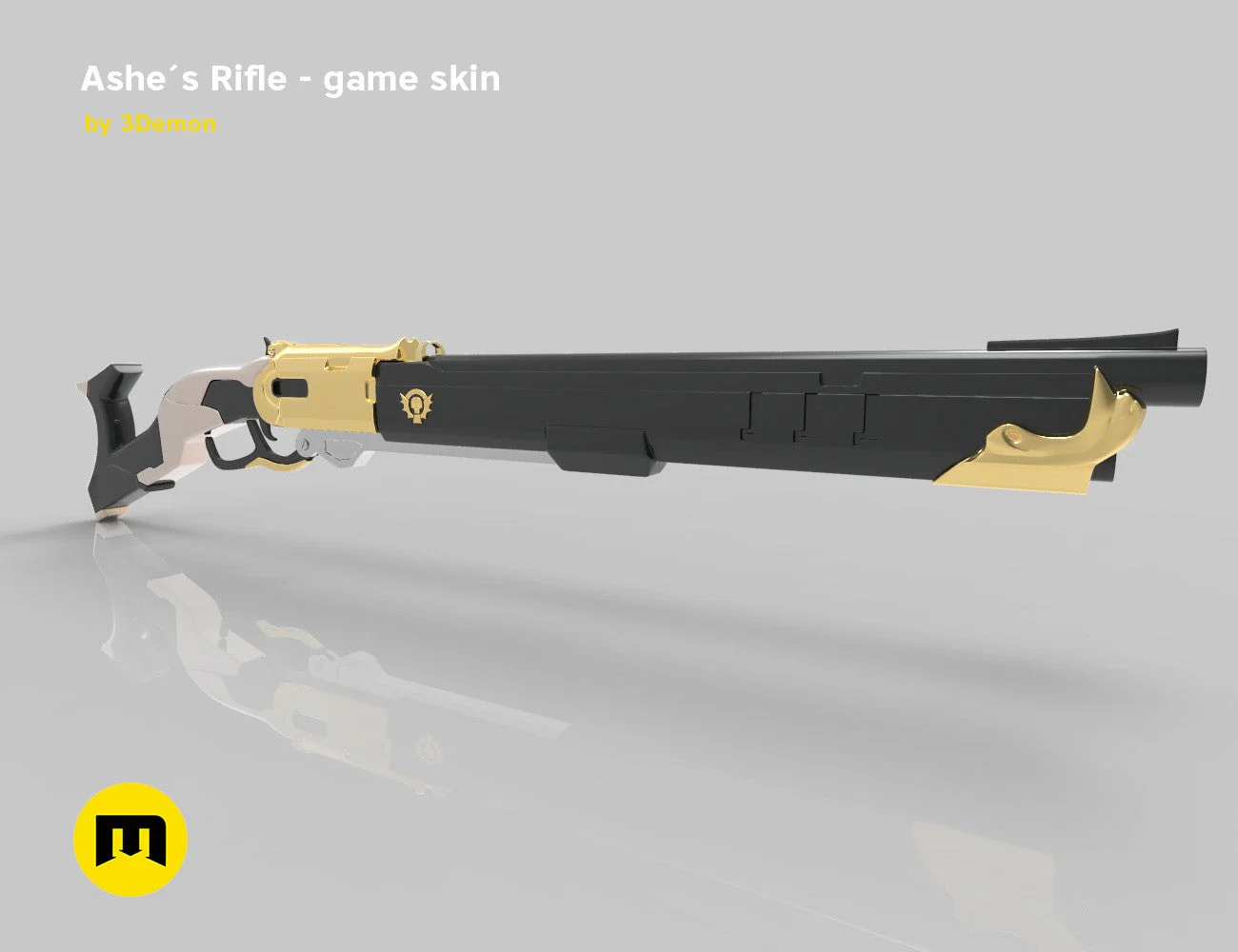 Ashe Rifle Overwatch - In-game version - Image 4