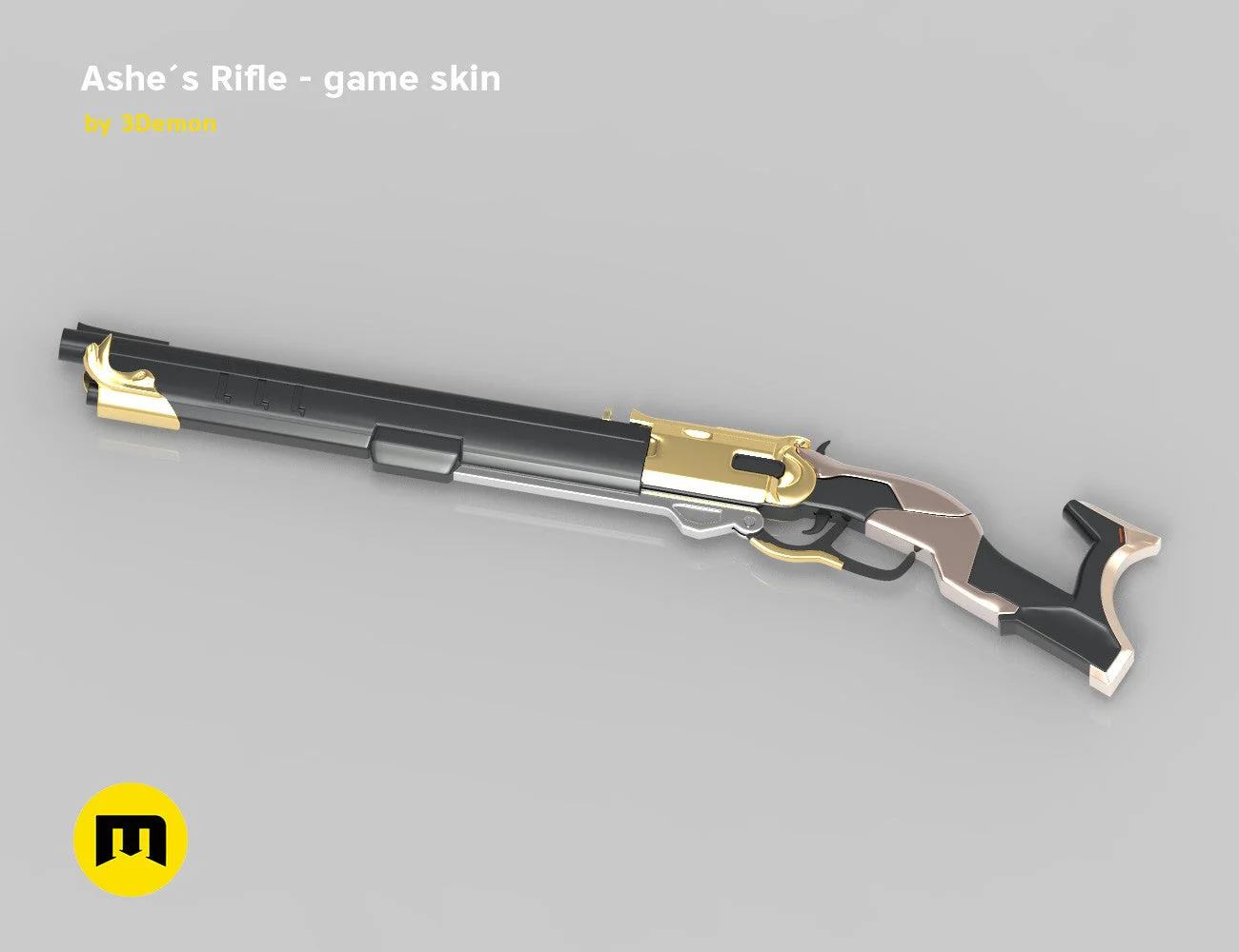Ashe Rifle Overwatch - In-game version - Image 5
