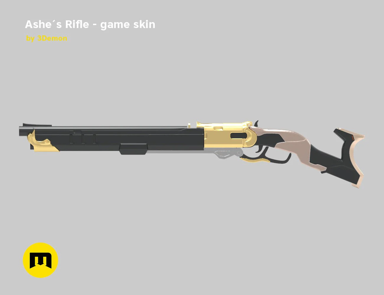 Ashe Rifle Overwatch - In-game version - Image 6