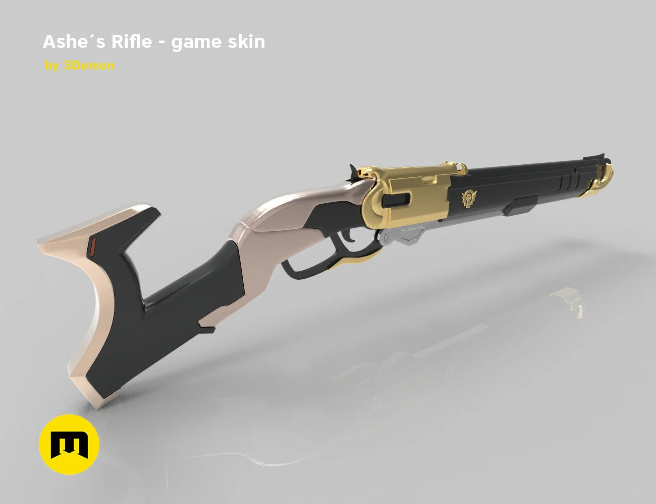 Ashe Rifle Overwatch - In-game version - Image 7