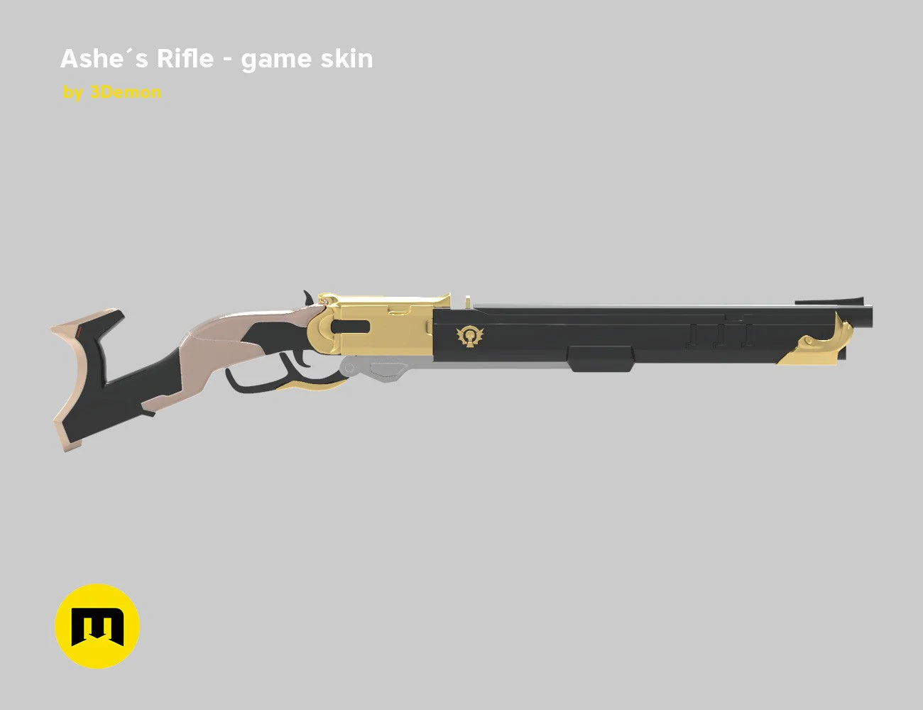 Ashe Rifle Overwatch - In-game version - Image 9