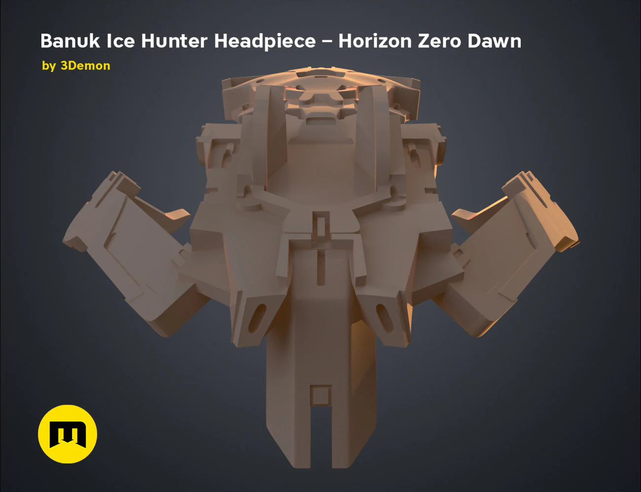 Banuk Ice Hunter Headpiece – Horizon Zero Dawn - Image 14