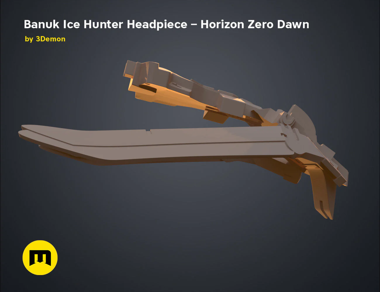 Banuk Ice Hunter Headpiece – Horizon Zero Dawn - Image 16
