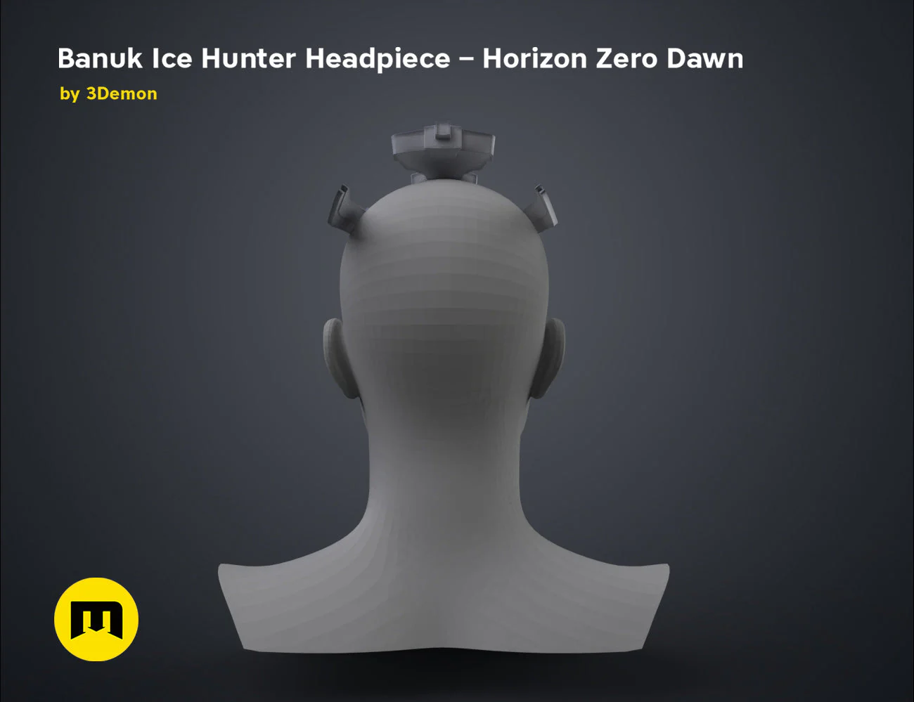 Banuk Ice Hunter Headpiece – Horizon Zero Dawn - Image 20