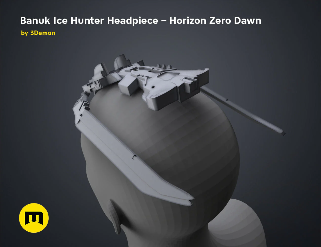 Banuk Ice Hunter Headpiece – Horizon Zero Dawn - Image 28