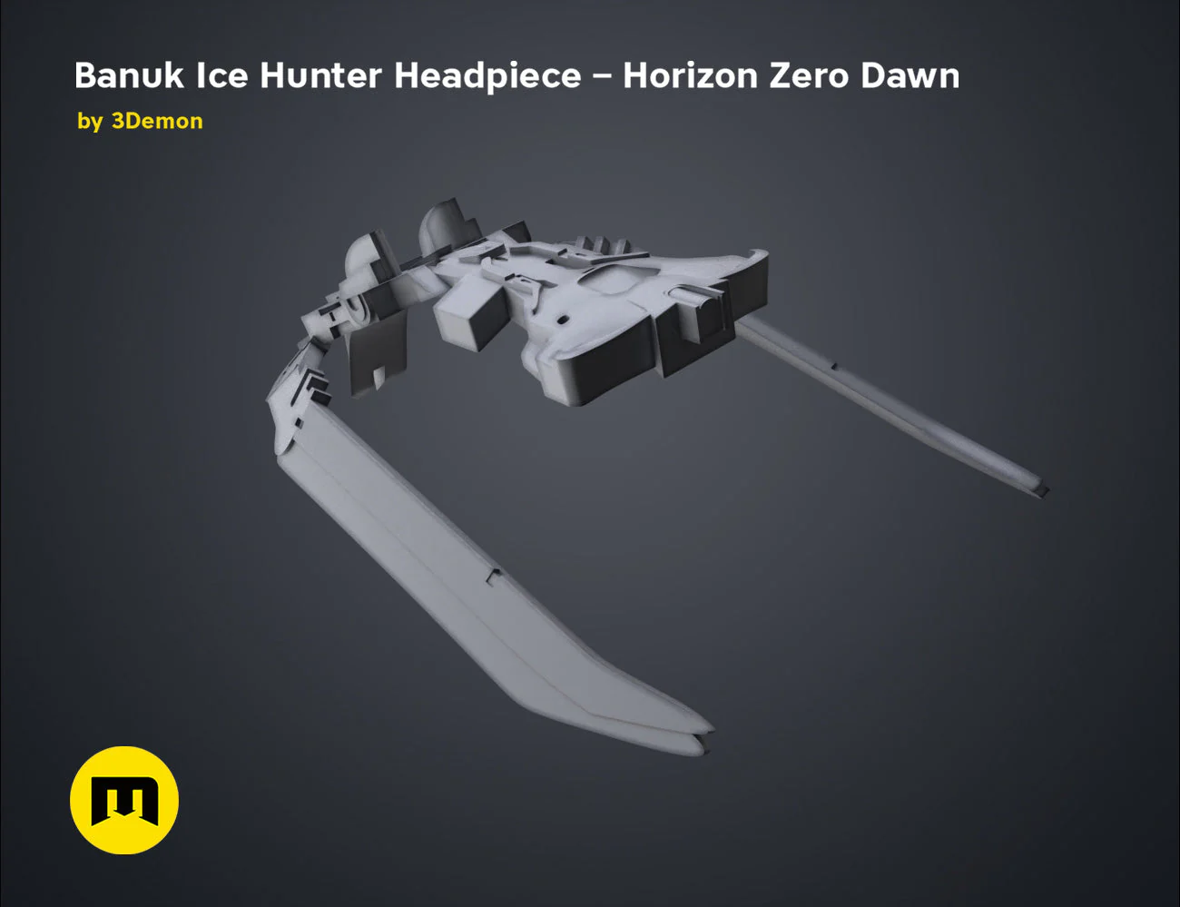 Banuk Ice Hunter Headpiece – Horizon Zero Dawn - Image 29