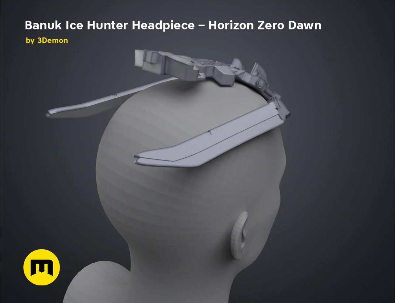 Banuk Ice Hunter Headpiece – Horizon Zero Dawn - Image 30
