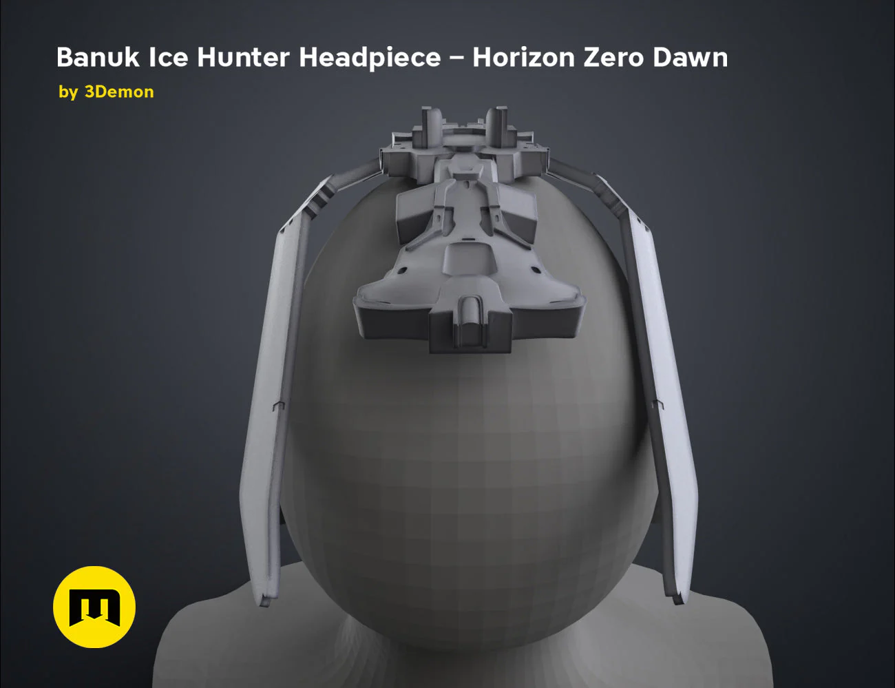 Banuk Ice Hunter Headpiece – Horizon Zero Dawn - Image 34