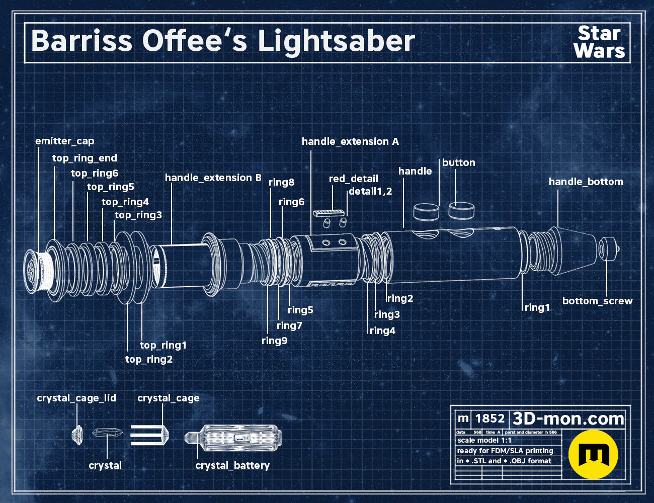 Barriss Offee's Lightsaber - Image 3