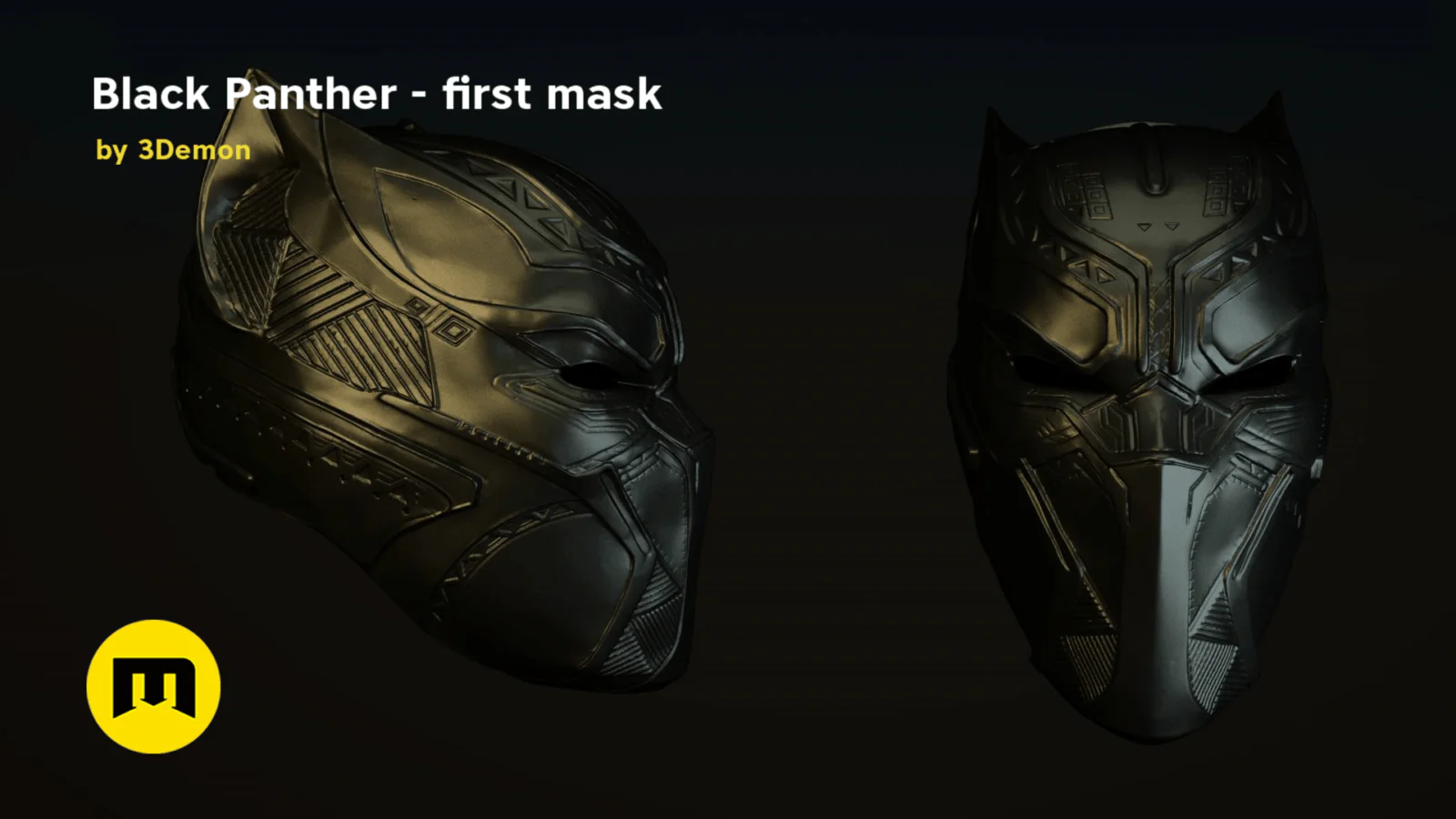 Black Panther Civil War mask - Image 7
