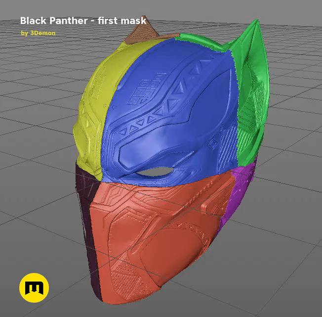 Black Panther Civil War mask - Image 8