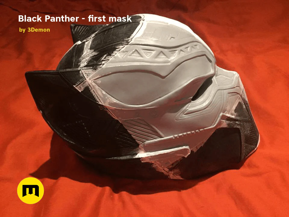 Black Panther Civil War mask - Image 9