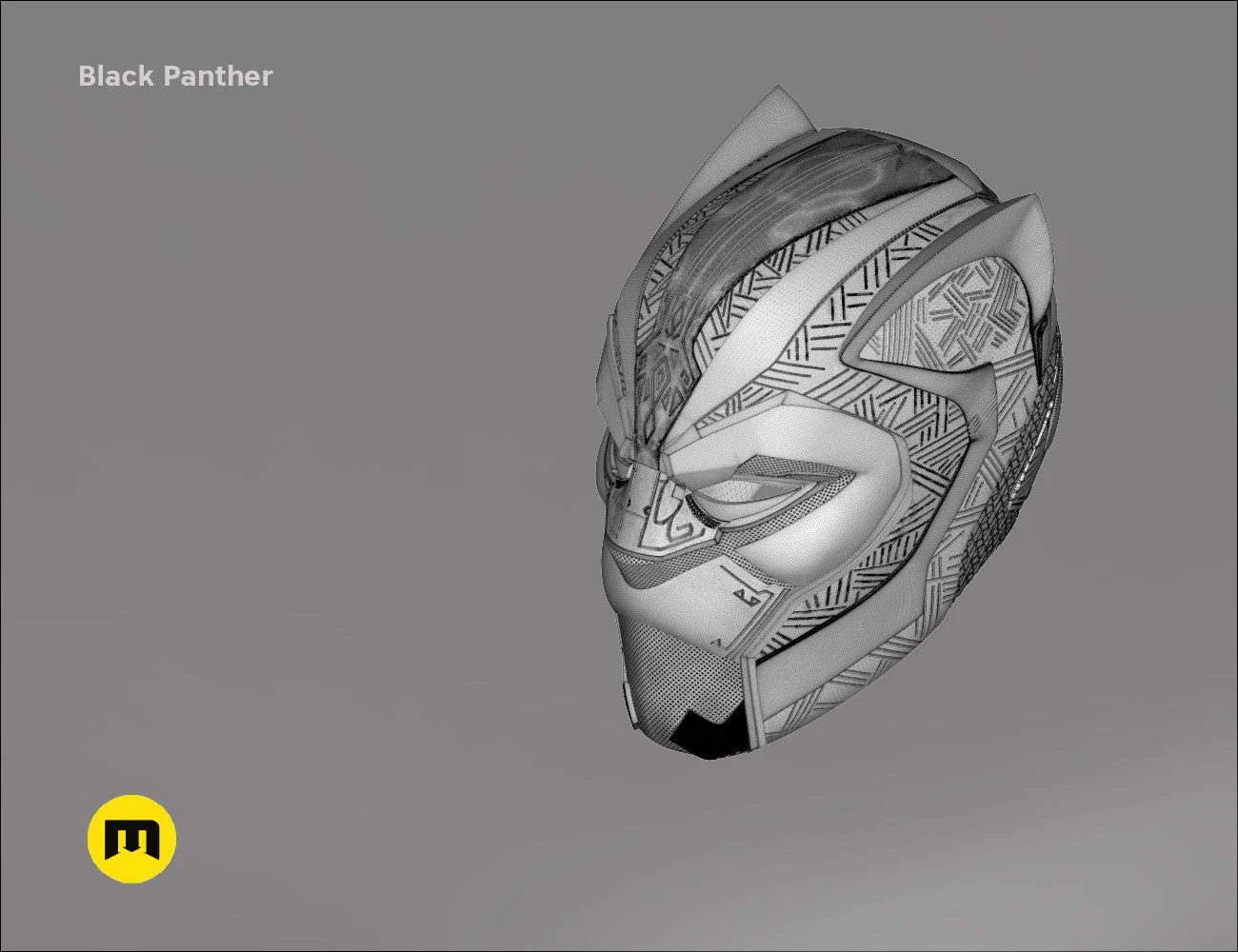 Black Panther mask - Image 11