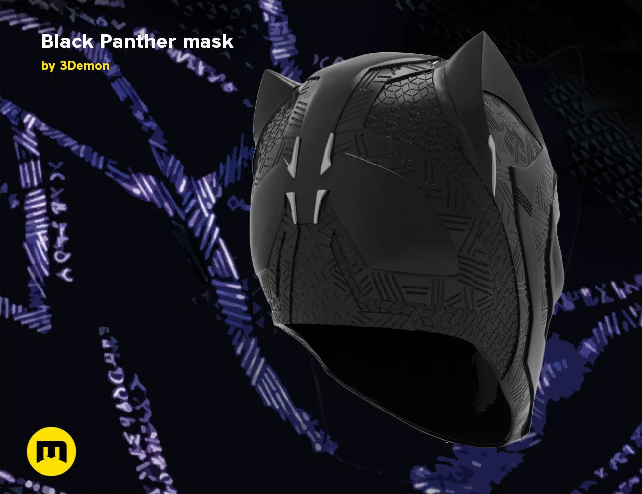 Black Panther mask - Image 5