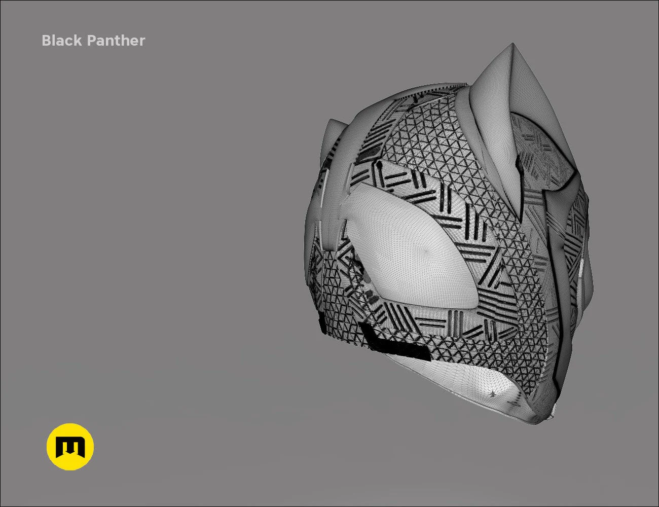 Black Panther mask - Image 7