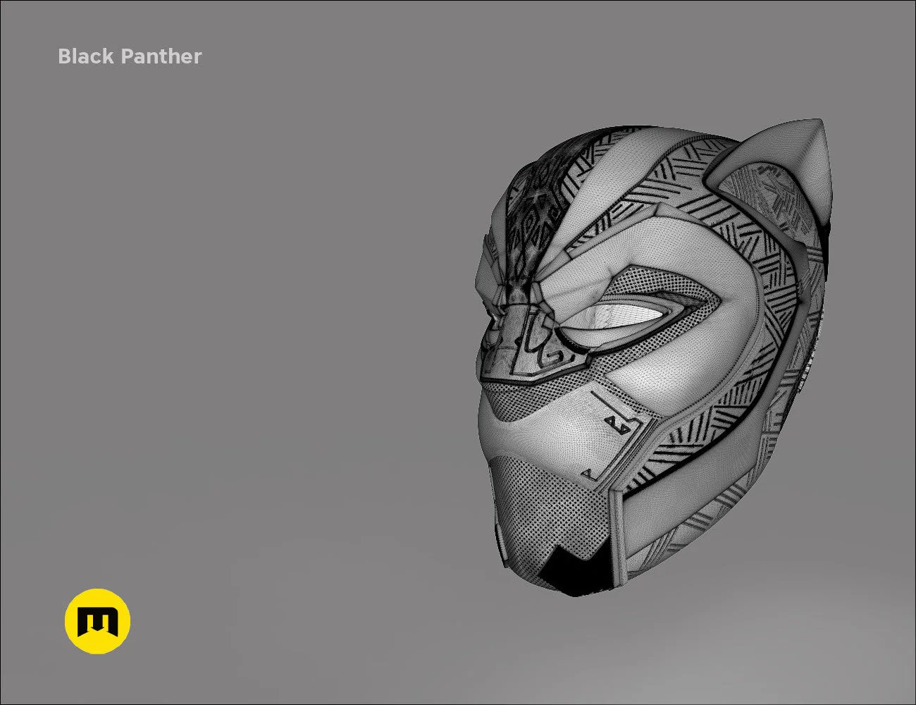 Black Panther mask - Image 8
