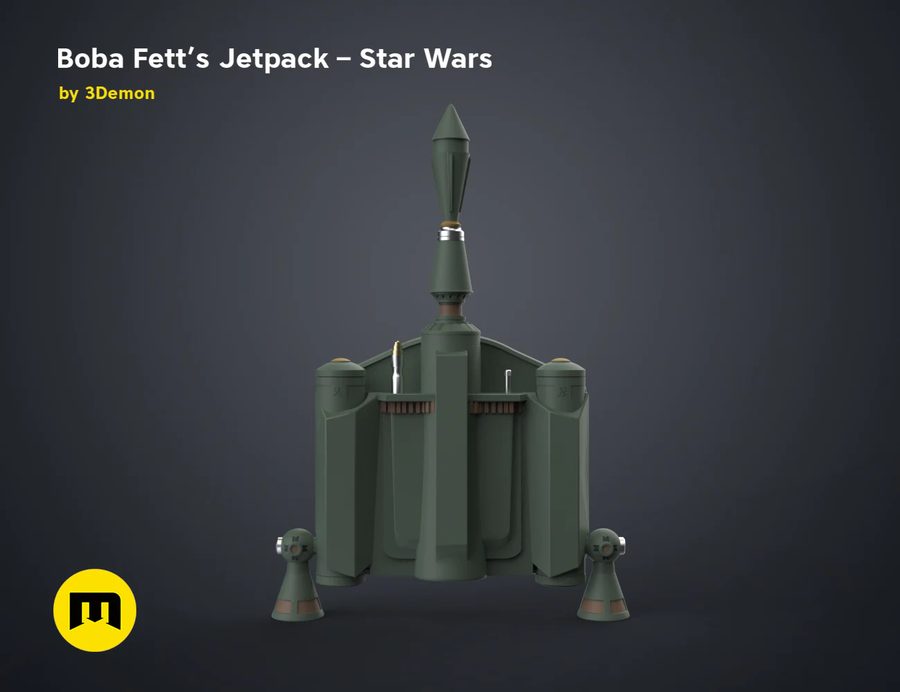 Boba Fett’s Jetpack – Star Wars - Image 3