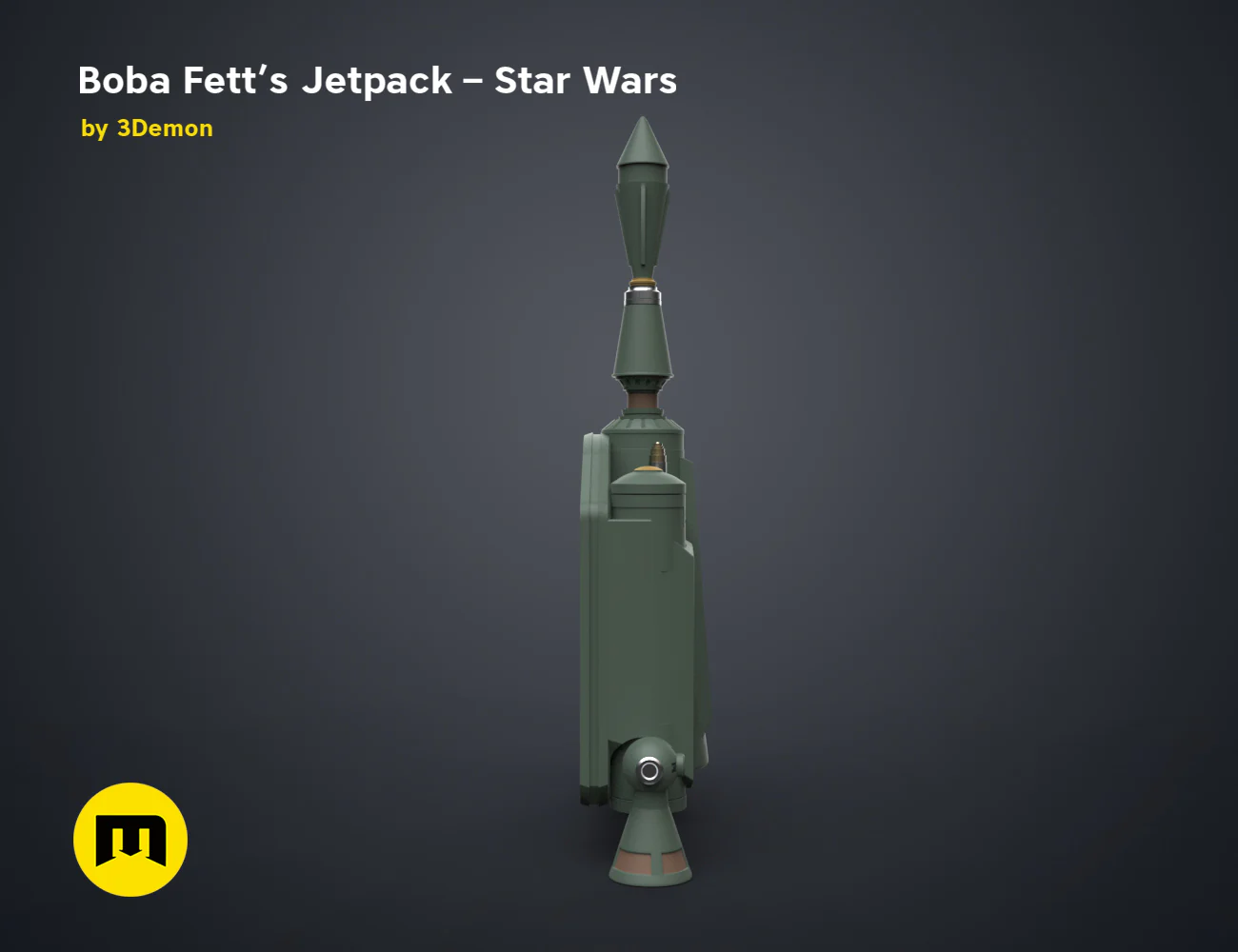 Boba Fett’s Jetpack – Star Wars - Image 4