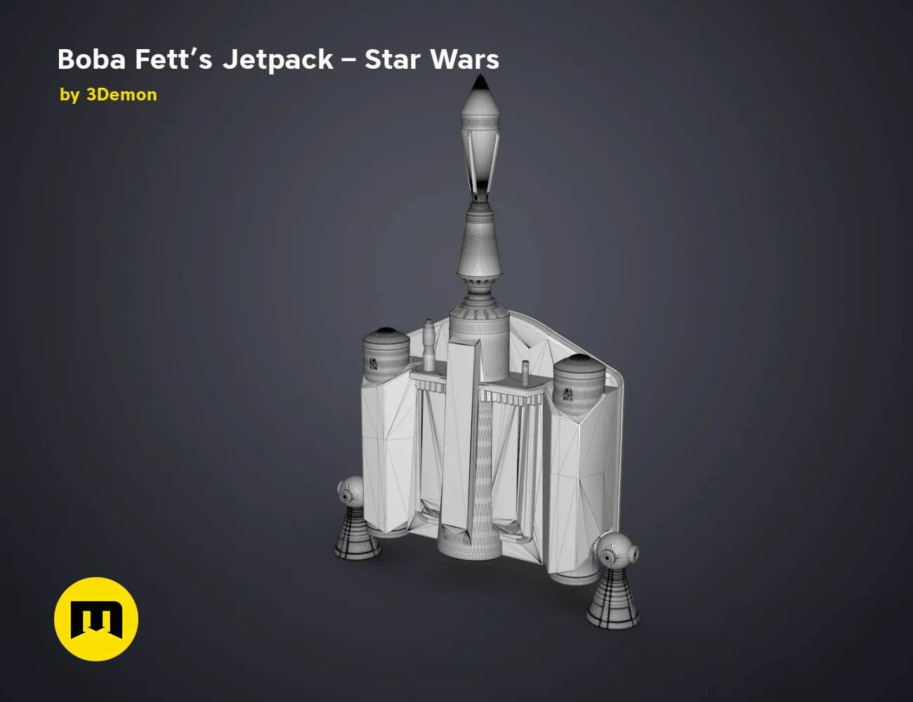 Boba Fett’s Jetpack – Star Wars - Image 9