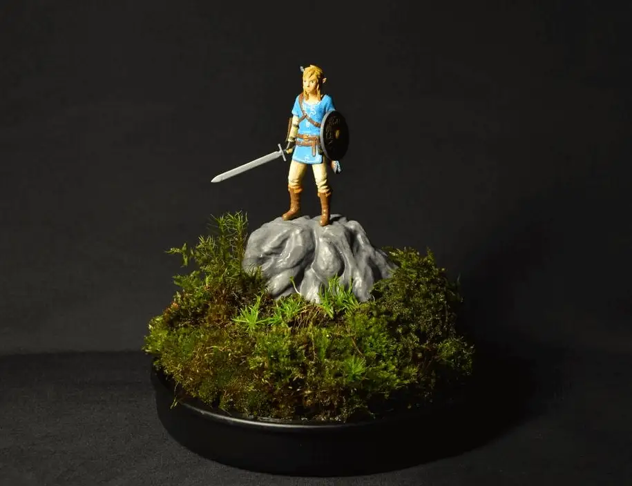BOTW Link Mossarium Figure - Image 2