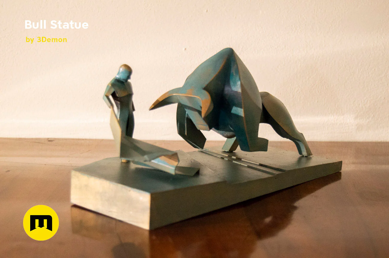Dune Bull Statue - Bullfighter - Image 21