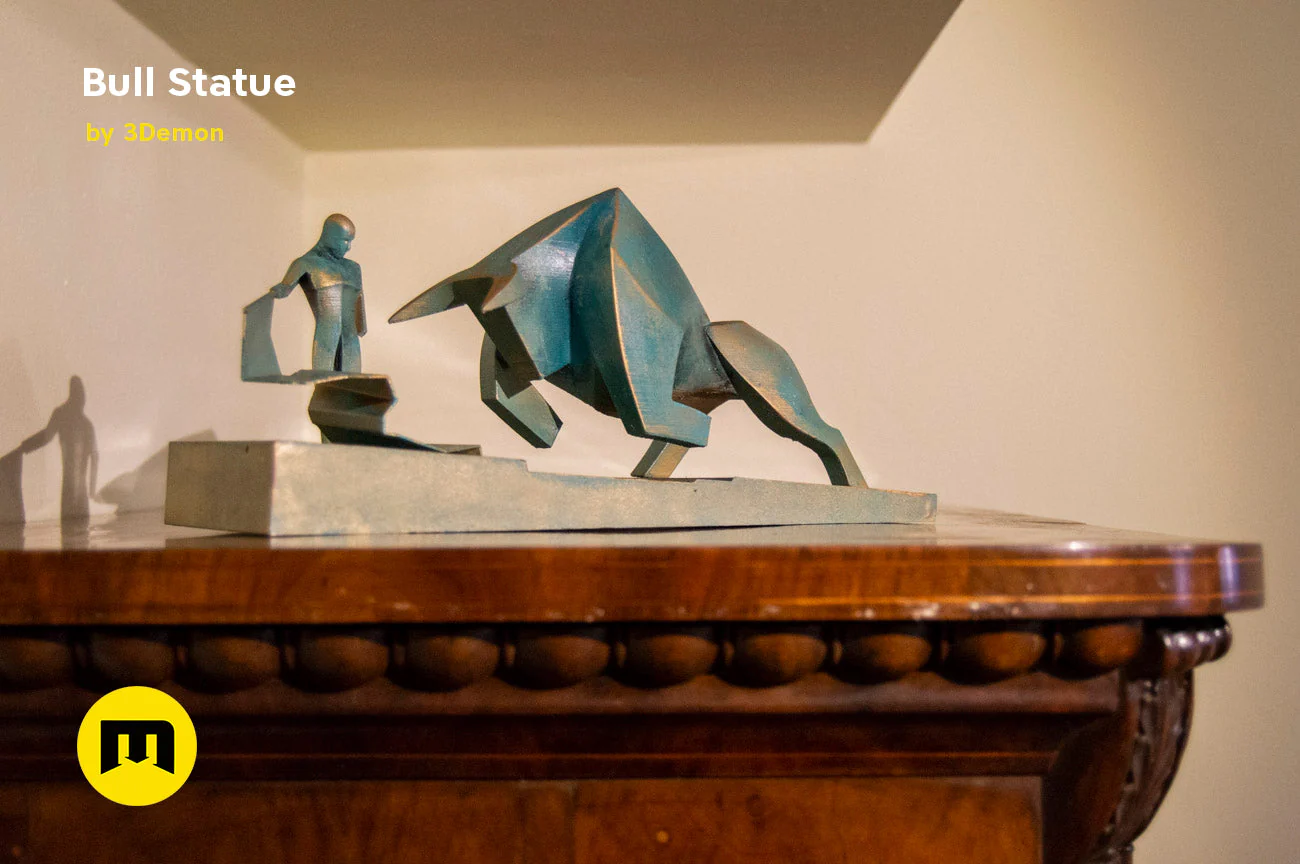 Dune Bull Statue - Bullfighter - Image 24