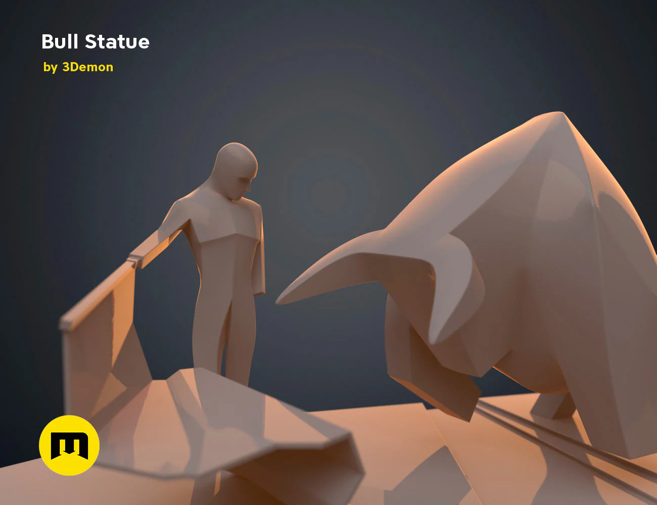 Dune Bull Statue - Bullfighter - Image 39