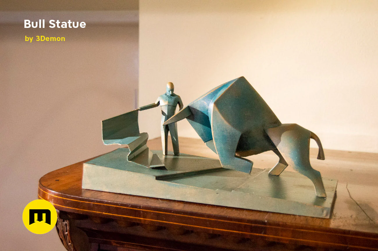 Dune Bull Statue - Bullfighter - Image 42
