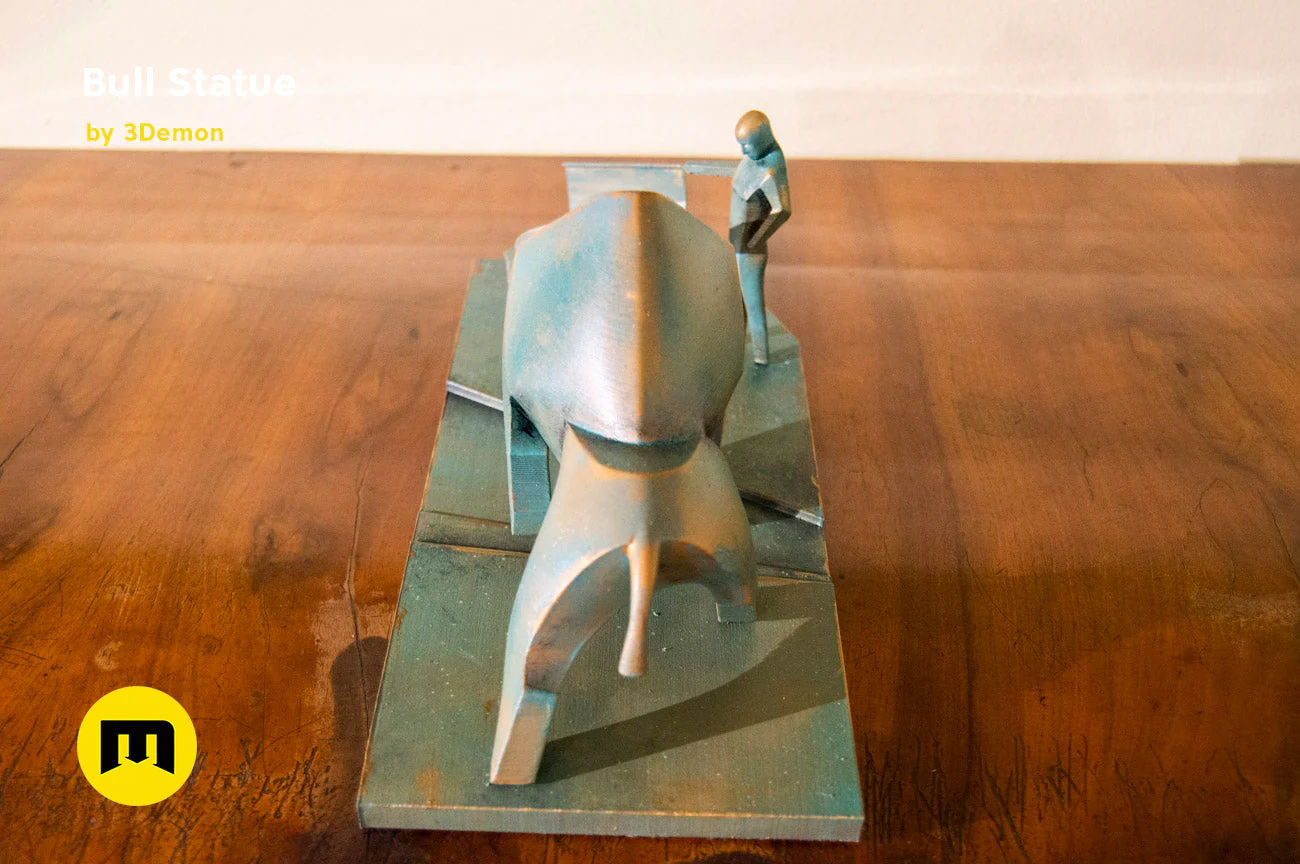 Dune Bull Statue - Bullfighter - Image 7