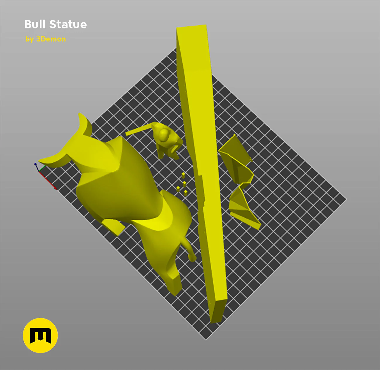 Dune Bull Statue - Bullfighter - Image 9