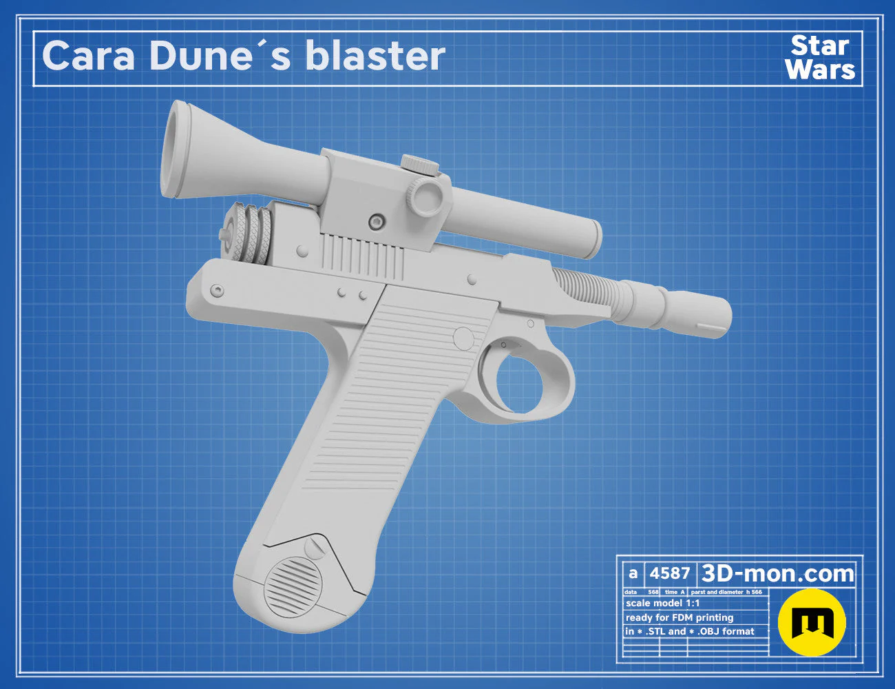Cara Dune's Blaster