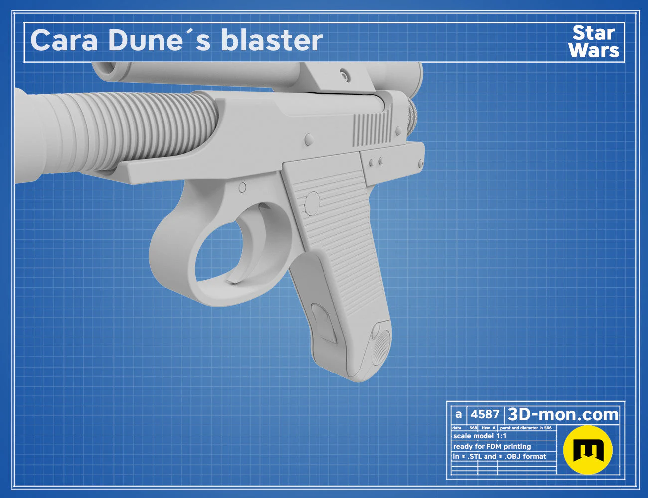 Cara Dune's Blaster - Image 7