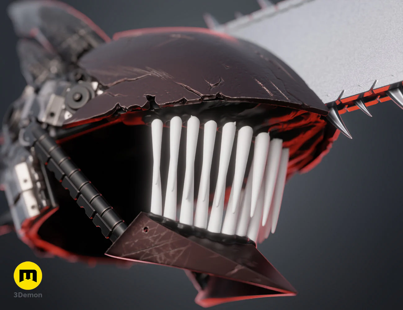 Chainsaw Man True Devil Form helmet - Image 3