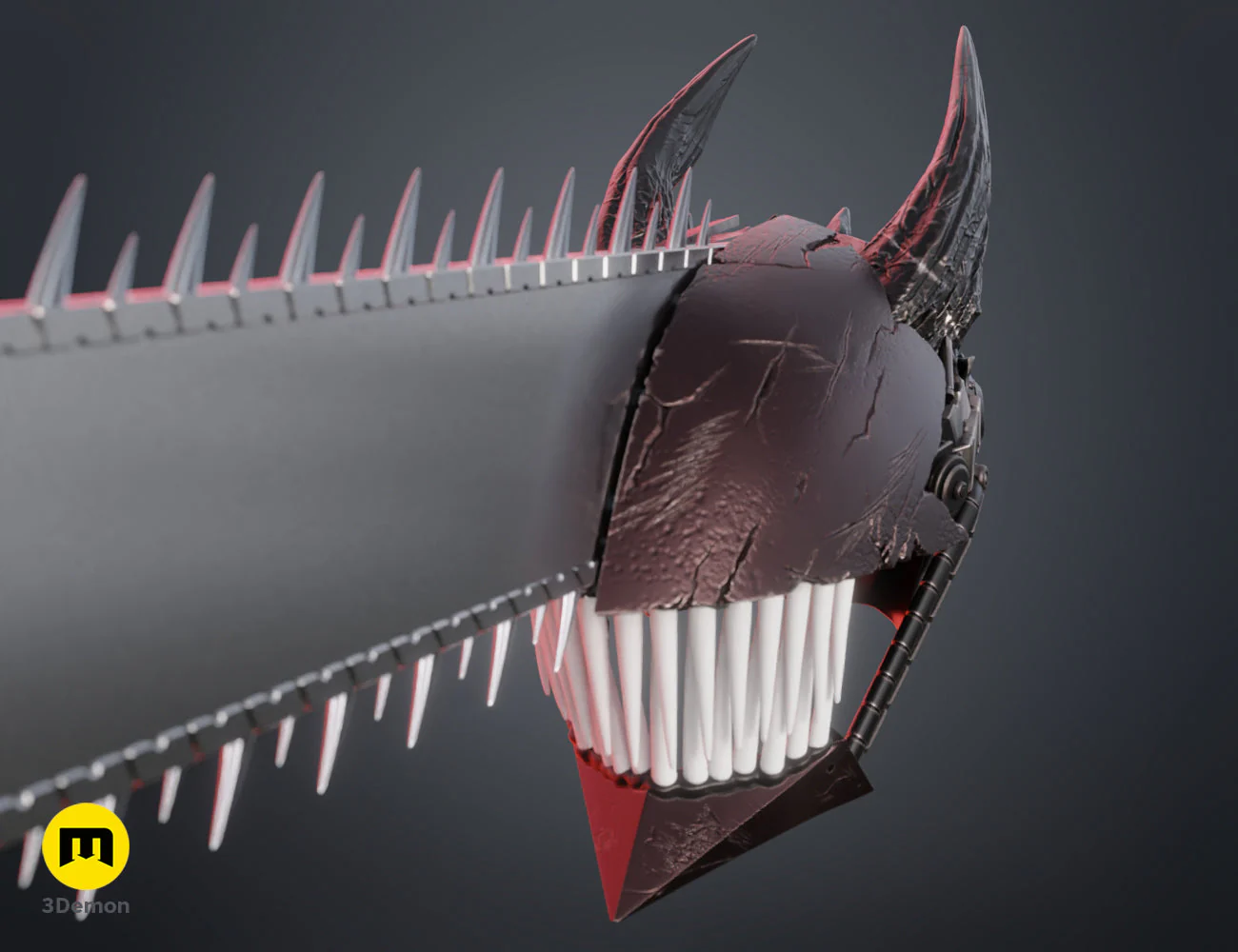 Chainsaw Man True Devil Form helmet - Image 4