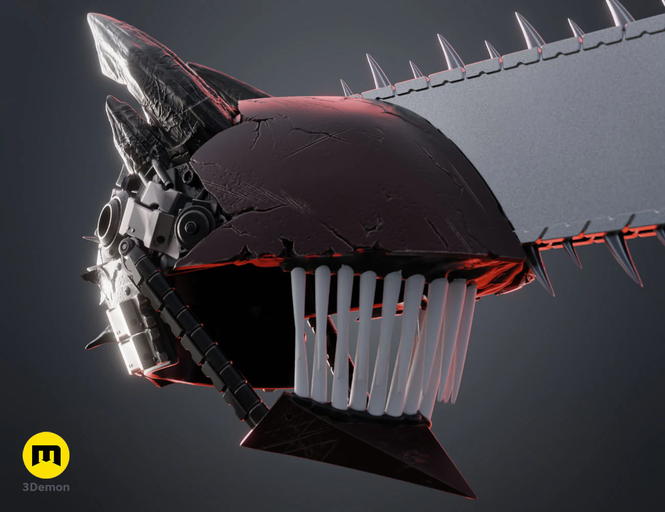 Chainsaw Man True Devil Form helmet - Image 5