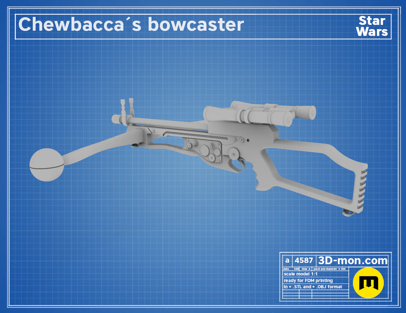 Chewbacca's bowcaster - Image 10